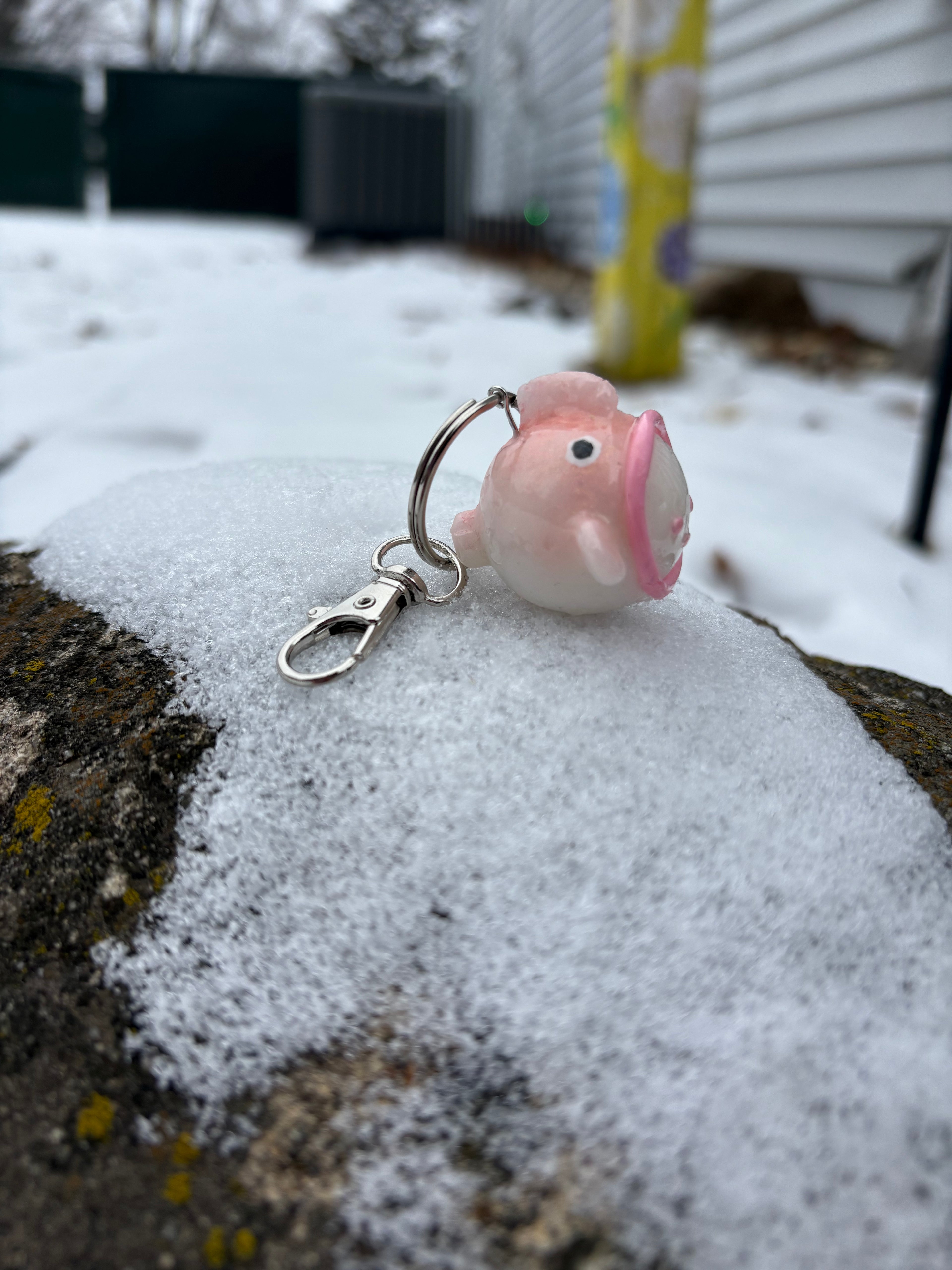 Fish keychain