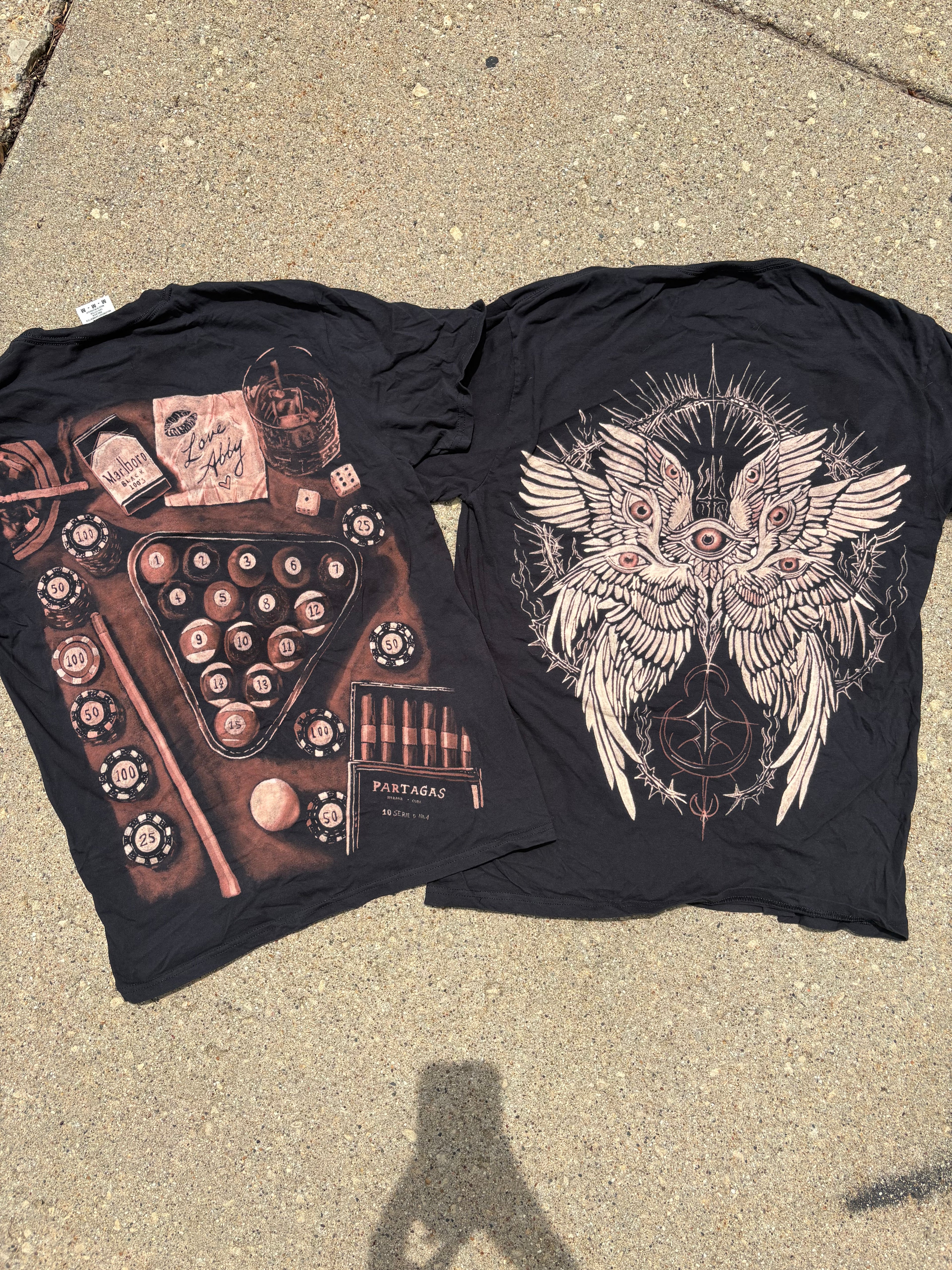 Custom bleach T-shirt