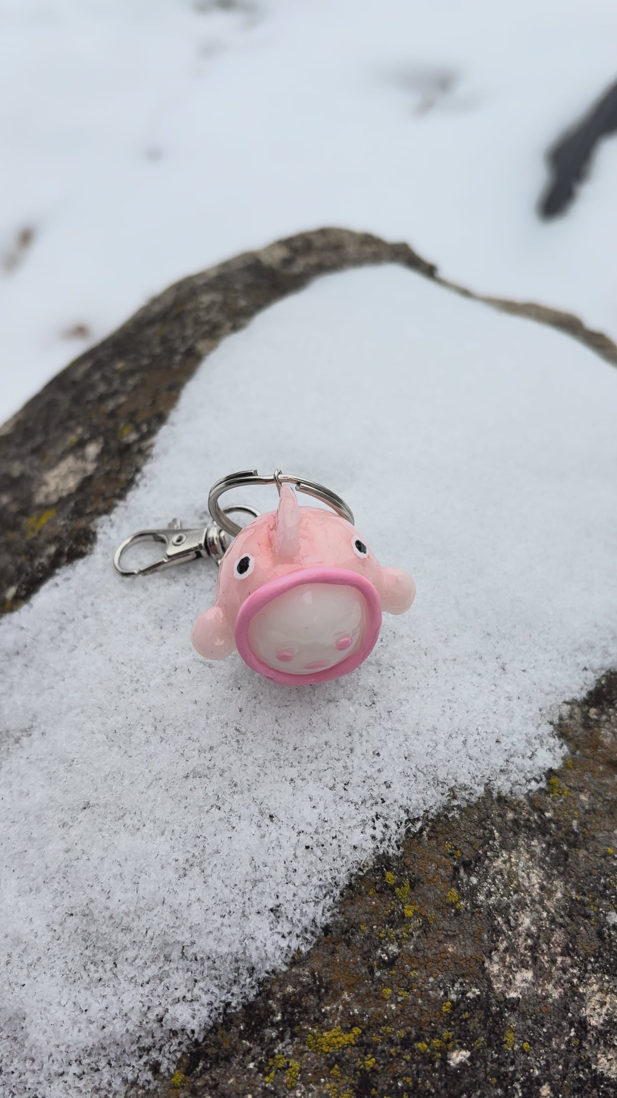 Fish keychain